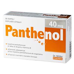 Panthenol cps.30x40mg Dr.Müller