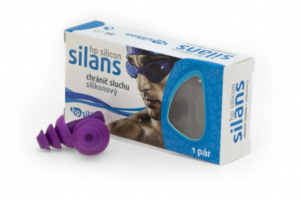 Chránič sluchu SILANS AQUA hp silicon-vodní sporty
