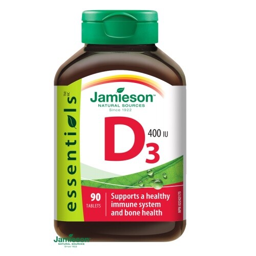 JAMIESON Vitamín D3 400 IU tbl.90