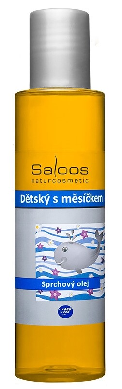Saloos - Sprchový olej dětský s měsíčkem 125ml
