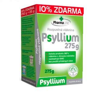 Psyllium vláknina 250g+10% ZDARMA krabička