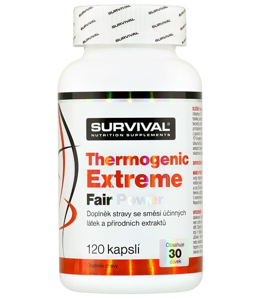 Thermogenic Extreme Fair Power 120 cps, Survival