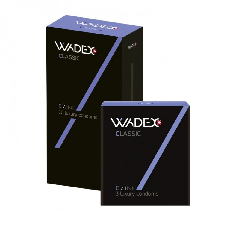 Kondom WADEX Classic 3 ks (prezervativ)