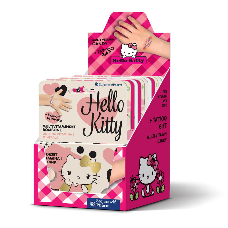 Vieste Multivitamin Hello Kitty+tet.box tbl.12x12