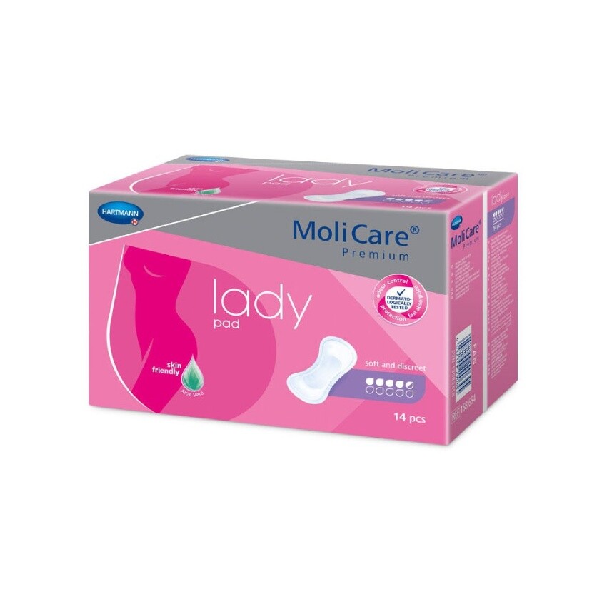 MoliCare Lady 4.5 kapky 960ML,14KS + dárek MoliCare Skin Hygienické ubrousky 10ks (Menalind) zdarma