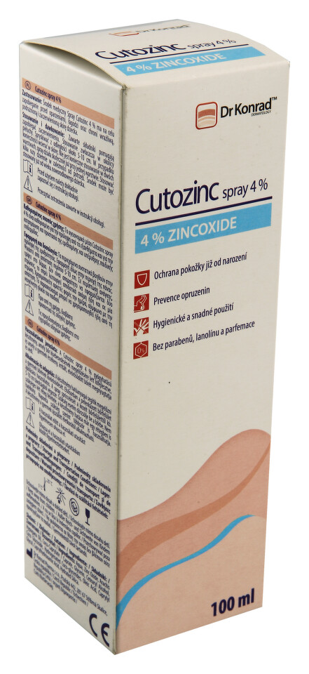 Cutozinc 4% spray DrKonrad 100ml
