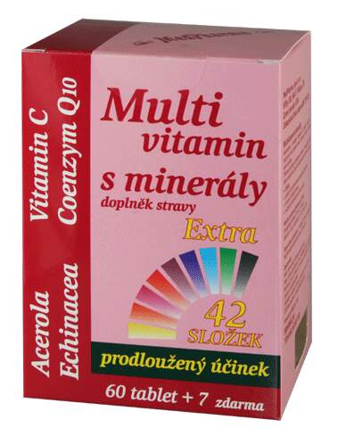 MedPharma Multivitamín s minerály+extra C tbl.67