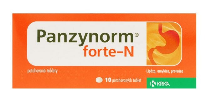 PANZYNORM FORTE-N 20000U enterosolventní tableta 10