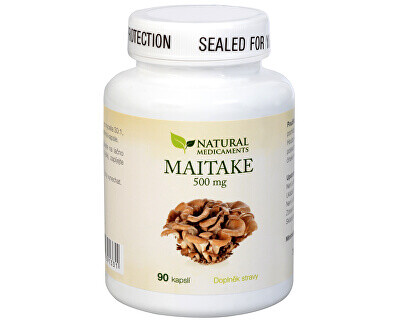 Natural Medicaments Maitake 500 mg cps.90