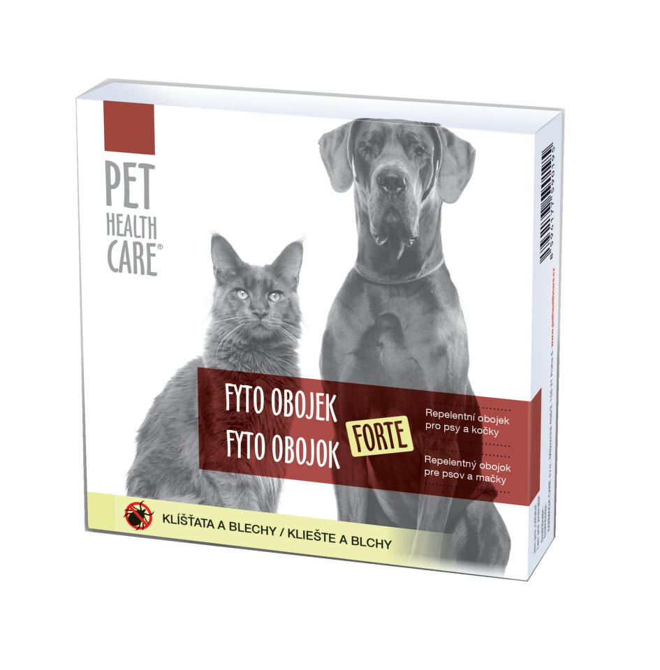 PET HEALTH CARE Fyto obojek FORTE pro psy a kočky + dárek PET HEALTH CARE Fyto SPRAY 200 ml zdarma