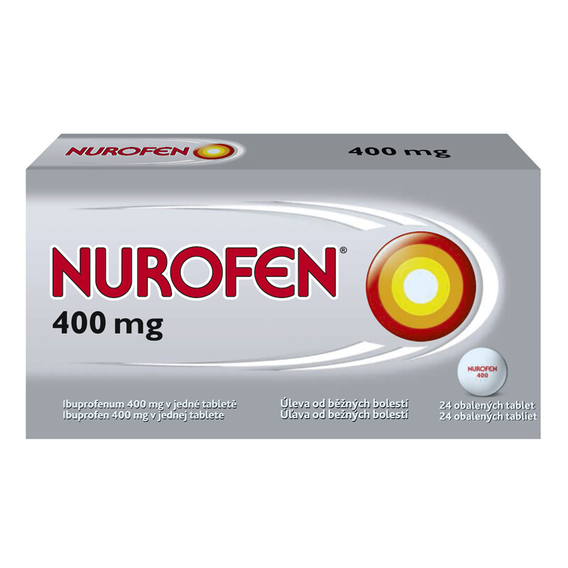 NUROFEN 400MG obalené tablety 24