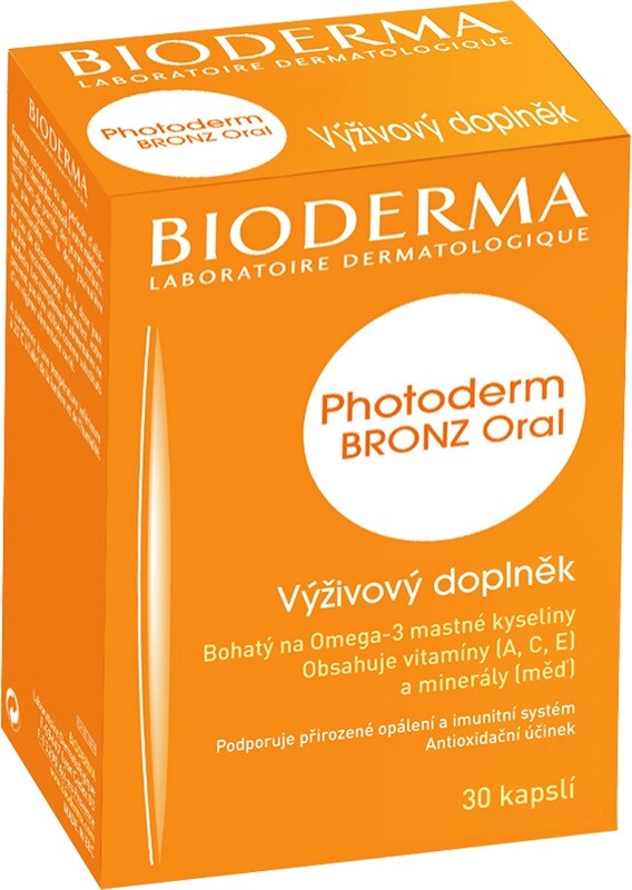 BIODERMA Photoderm BRONZ Oral 30 kapslí