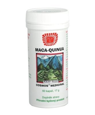 Dr.Popov Maca Quinua pro růst svalové hmoty cps.60