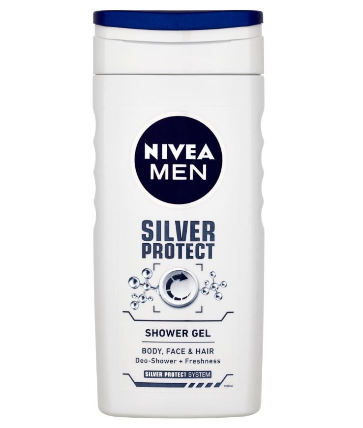 NIVEA Sprchový gel muži SILVER PROTECT 250ml 80816