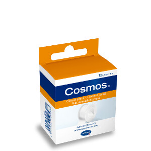 Náplast COSMOS cívková jemná 2.5cmx5m 1ks