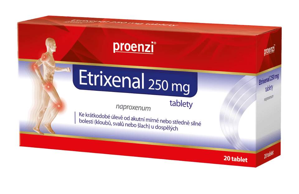 ETRIXENAL 250MG neobalené tablety 20