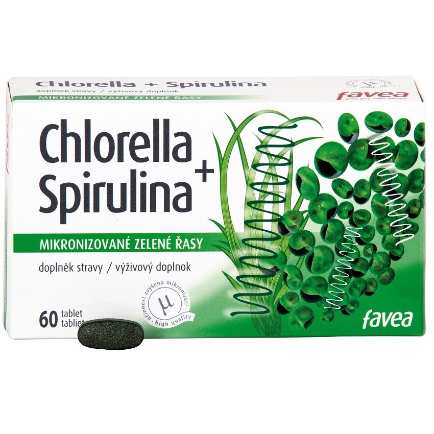 Chlorella + Spirulina tbl.60