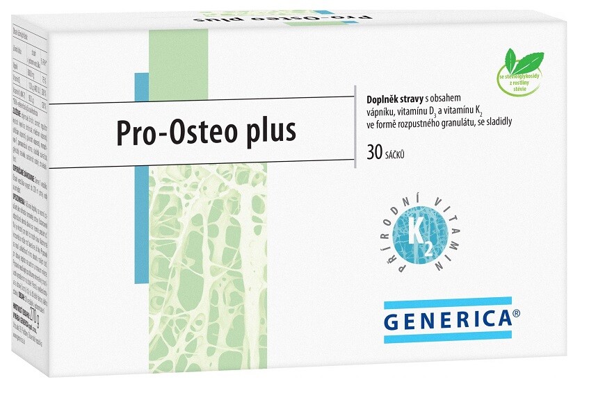 Pro-Osteo plus 30 sáčků Generica