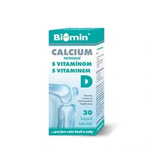 CALCIUM S VIT. D cps.30 Biomin