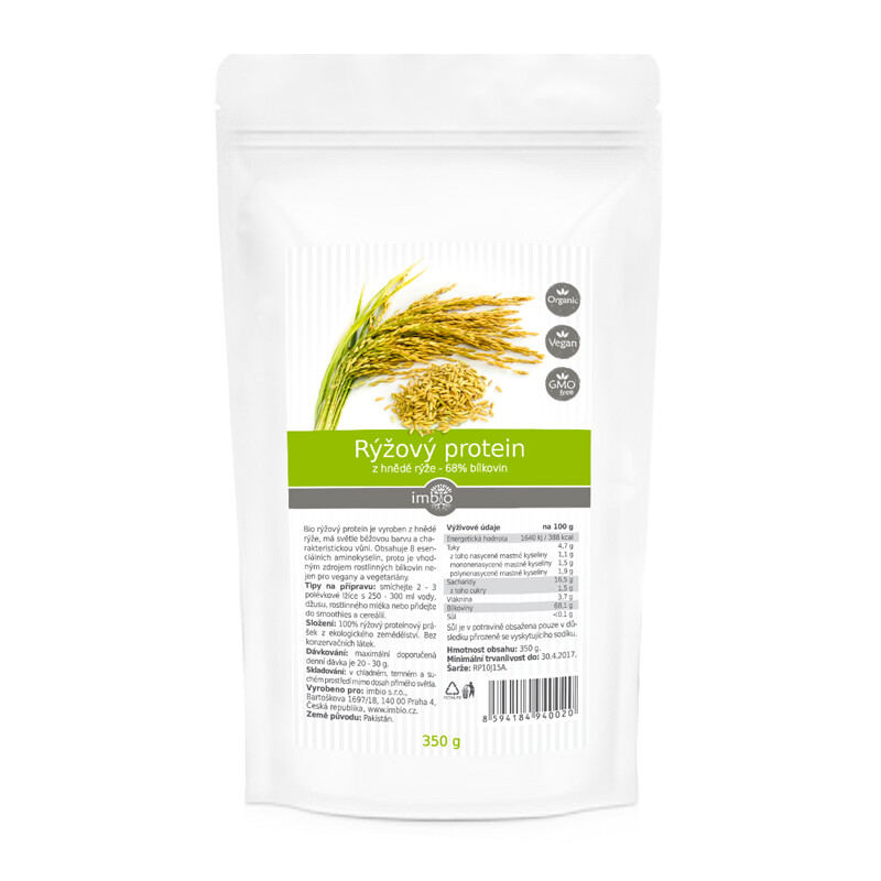 Imbio Rýžový protein 350g