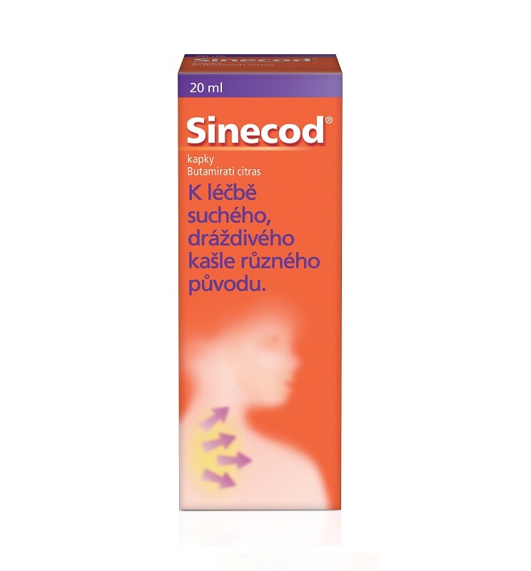 SINECOD 0,5% perorální GTT SOL 1X20ML