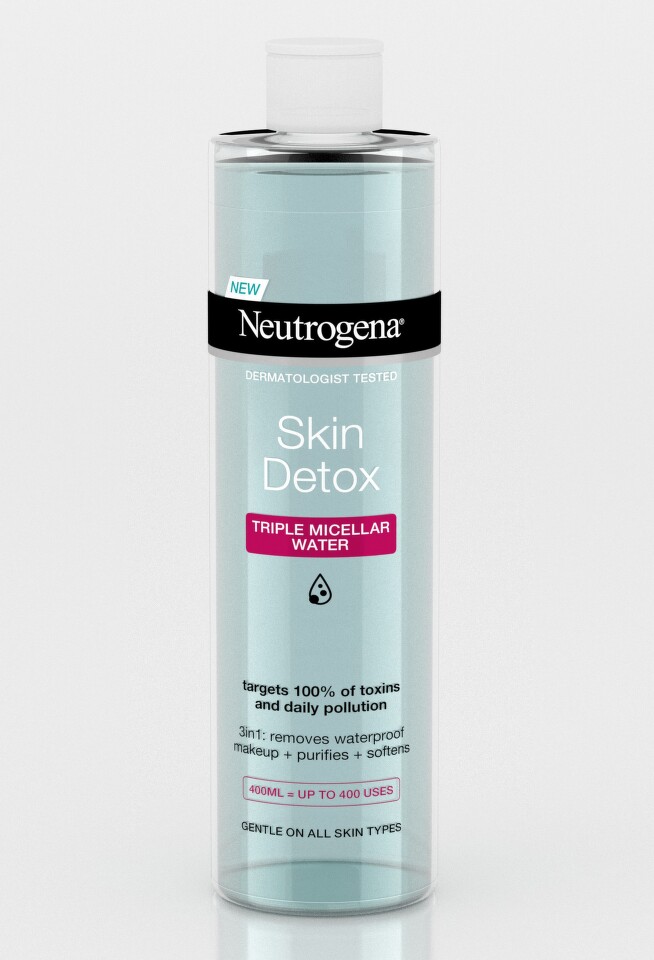 Neutrogena Skin Detox micelární voda 3v1 400ml