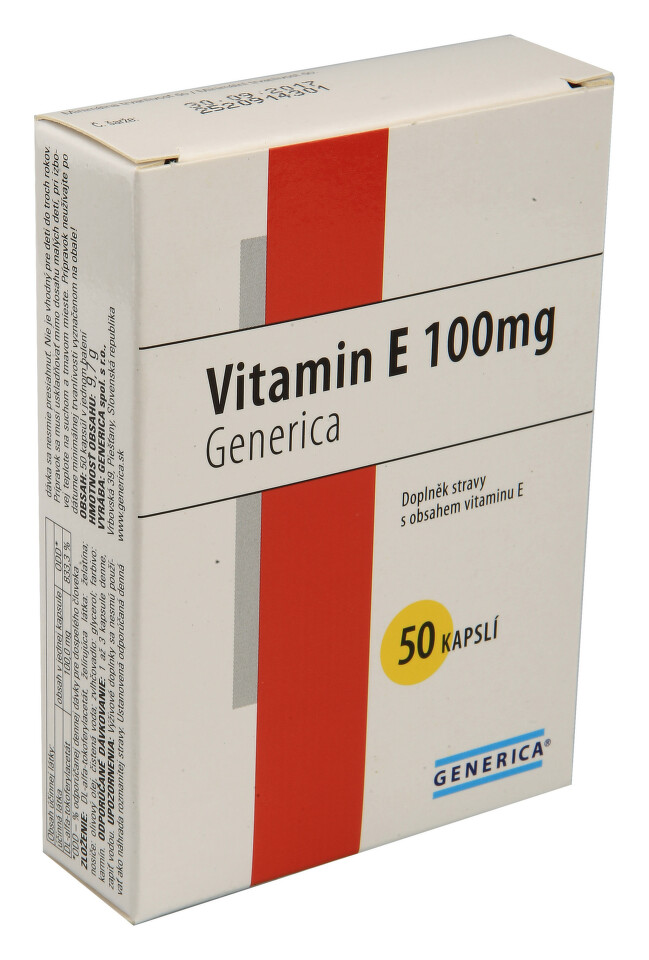 Vitamin E 100 I.U. cps.50 Generica