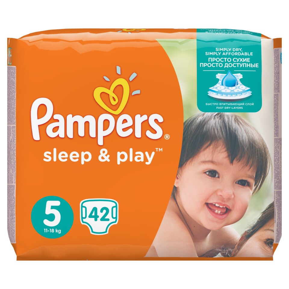 PAMPERS Sleep&Play 5 Junior 42ks