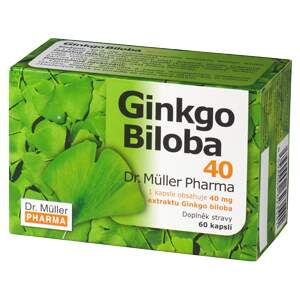 Ginkgo Biloba 40 cps.60 Dr.Müller
