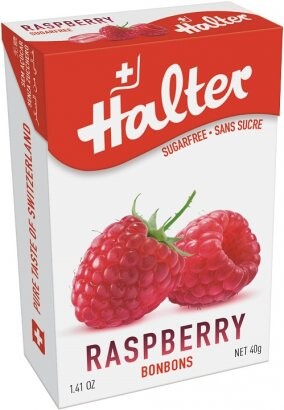 HALTER bonbóny Malina 40g (raspberry) H203341