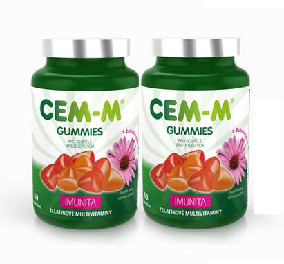 CEM-M gummies Imunita tbl.60+60 AKCE 100 Kč sleva