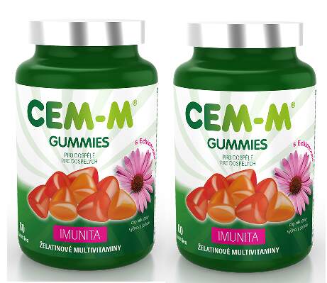 CEM-M gummies Imunita tbl.60+60 Dárk. balení 2018