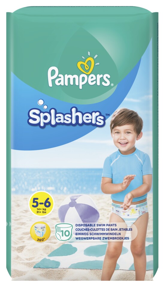 Pampers Splashers kalh. plenky do vody S5-S6 10ks