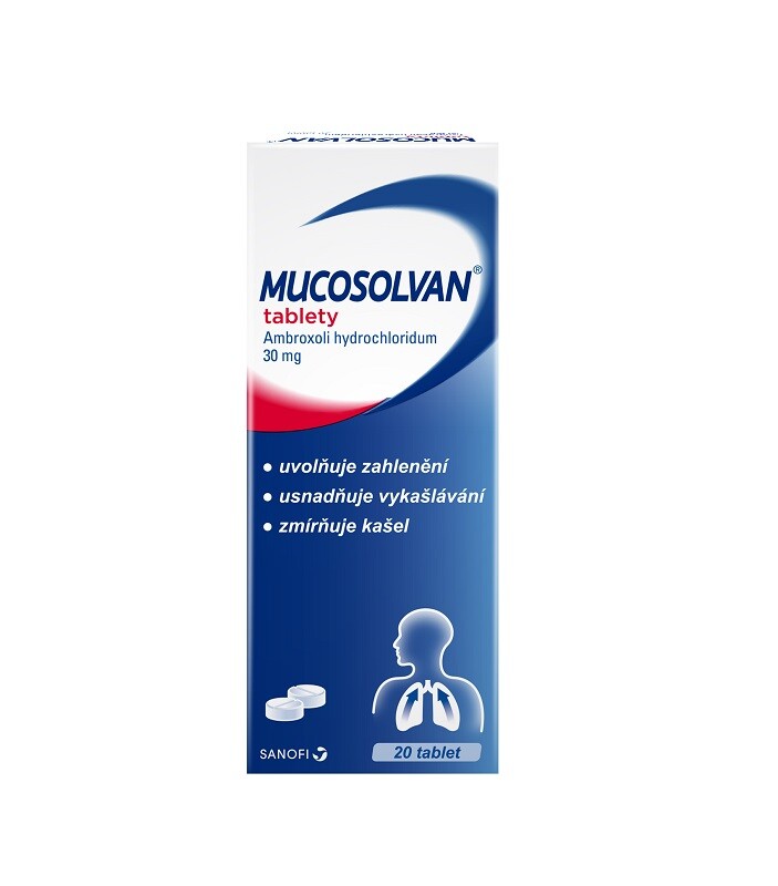 MUCOSOLVAN 30MG neobalené tablety 20